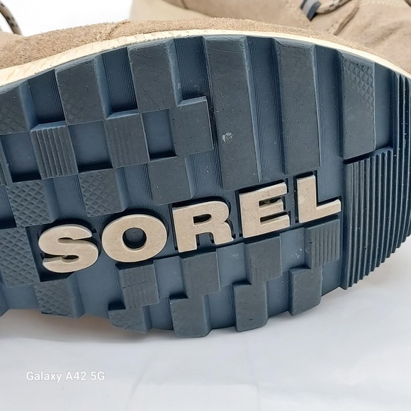 Sorel‎ Men\'s Waterproof Suede Winter Boots Tan Size 9.5 NM4253271 main image 5